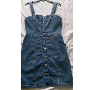 Blue Denim Dress